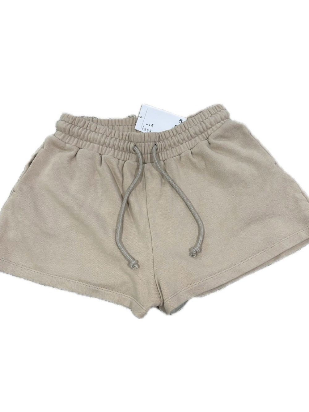 H&M Taupe Sand Sweat Shorts with Pockets | Size XS